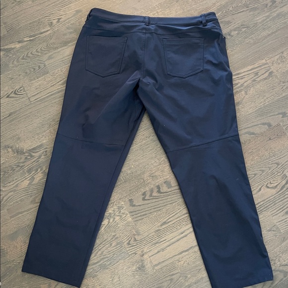 lululemon athletica ABC CLASSIC-Fit 5 Pocket Pant 30L WARPSTREME NAVY - Picture 9 of 11